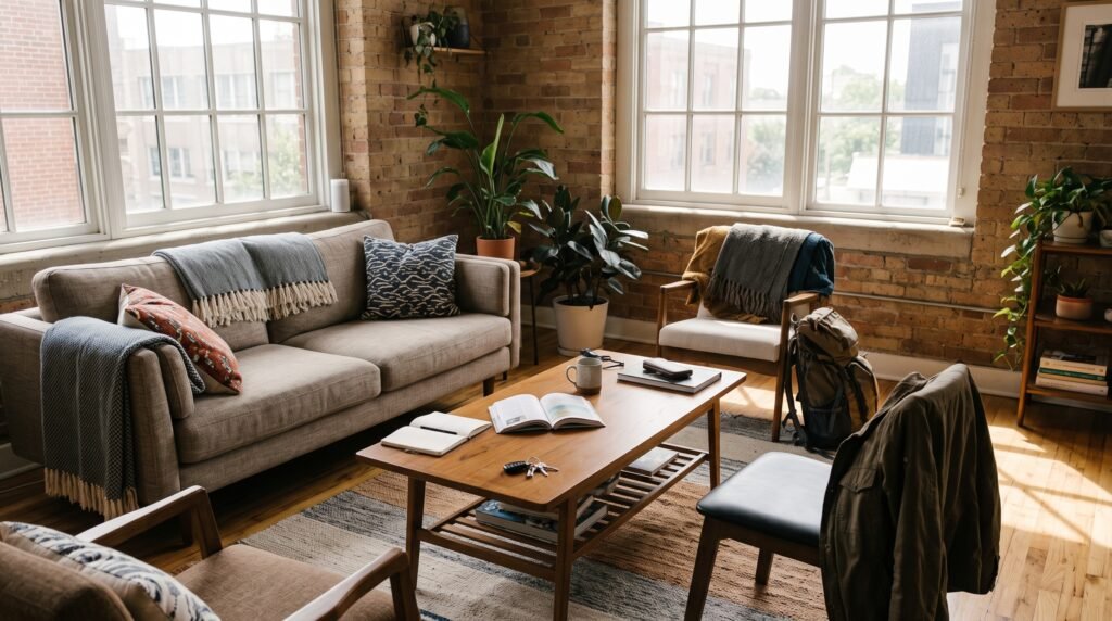 Cozy vacation rental apartment representing flexibility in the best hotels and accommodation options
